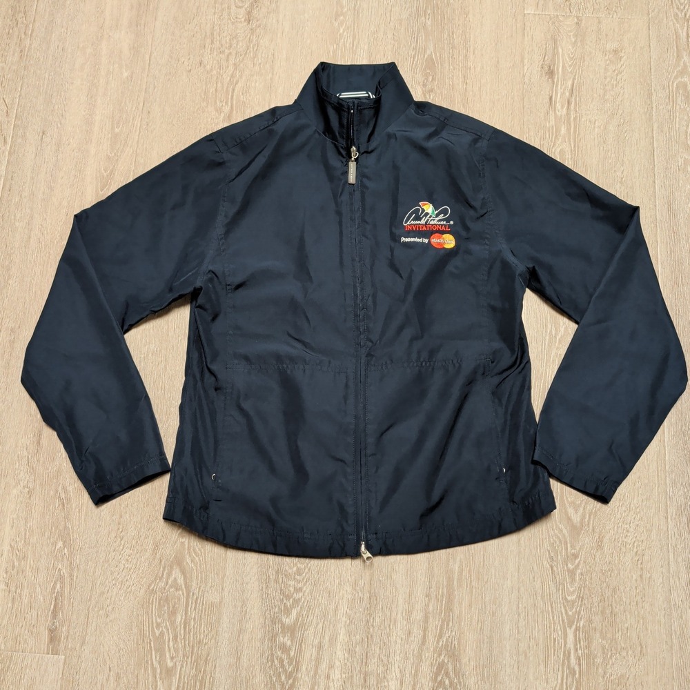 Cutter & Buck Arnold Palmer Invitational CB WeatherTec Jacket Navy Womens‎ Small